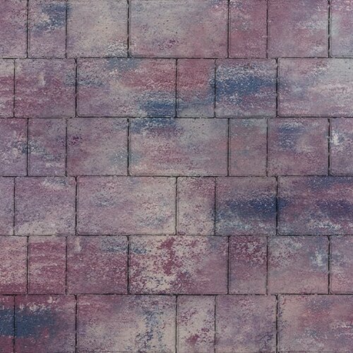 Тротуарная плитка Новый город, 40мм, ColorMix Каратау, гладкая, вид 2