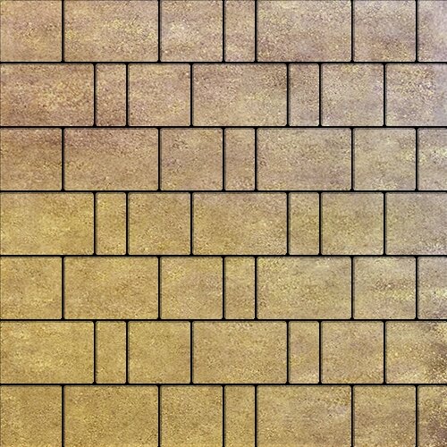 Тротуарная плитка Bergamo Colormix Брайс, 40мм, гладкая, вид 2