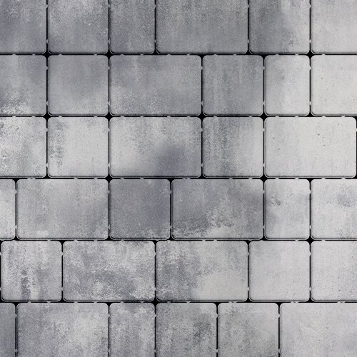 Тротуарная плитка Инсбрук Альт Брик, 60 мм, ColorMix Монохром, гладкая, вид 2
