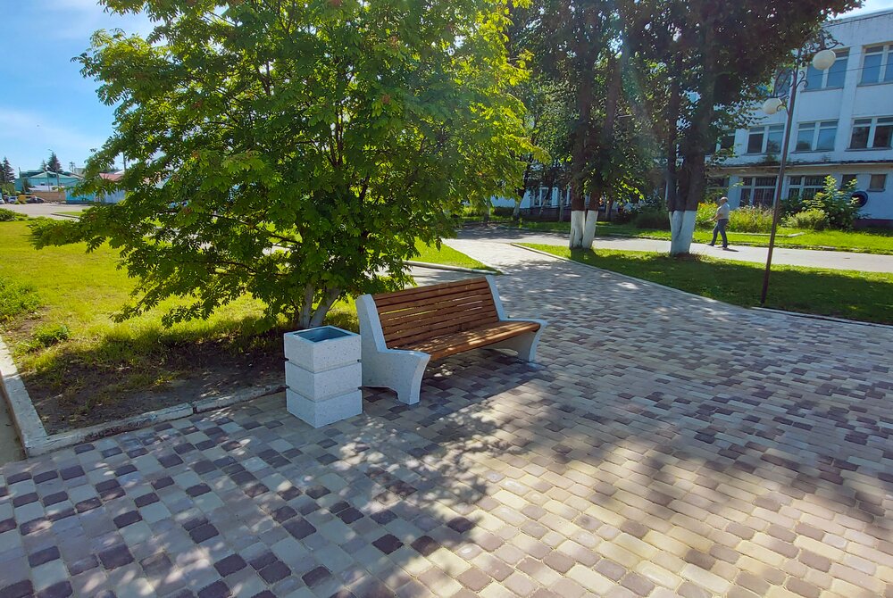 Лавки New City Arc Plus белый мрамор, Bridge, Riposo, Stein Ark шахматка pure, Garden, Инсбрук ланс Умбра