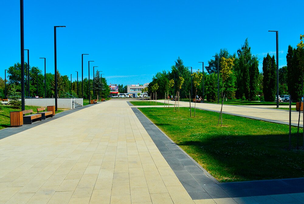 Парк Плейс белый, черный native