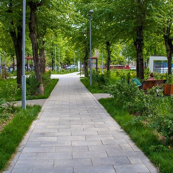 Тротуарная плитка - Городские проекты